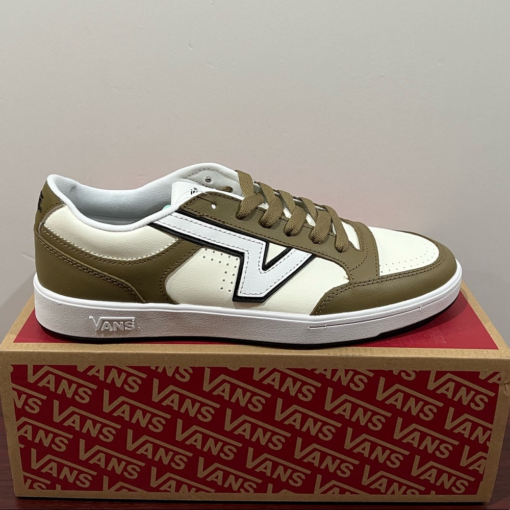 Vans, Lowland Comfy Cush, VN0A7TNLB44, Brown & White